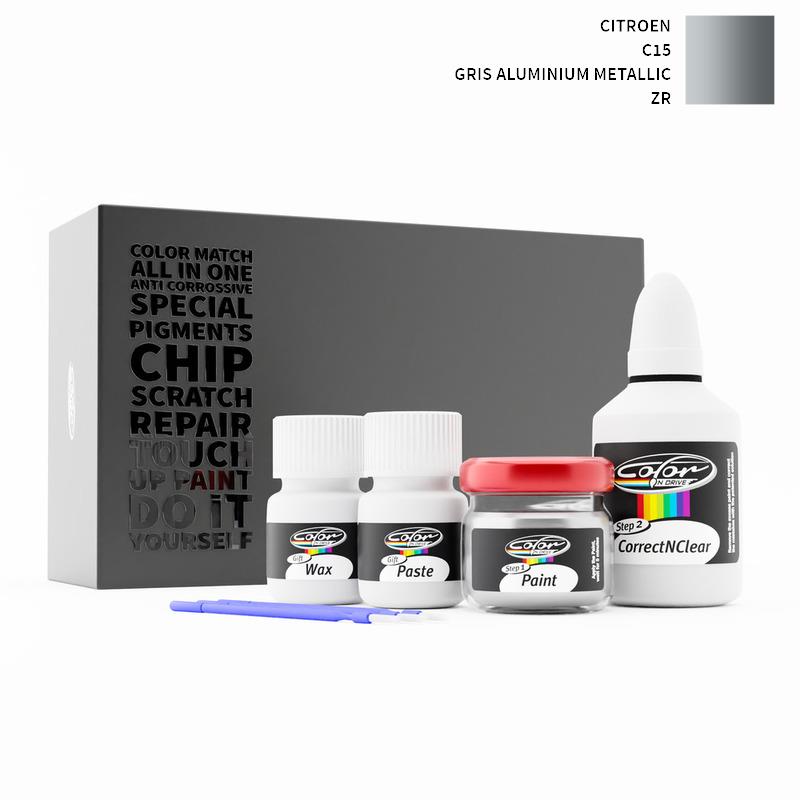 Citroen C15 Gris Aluminium Metallic ZR Touch Up Paint