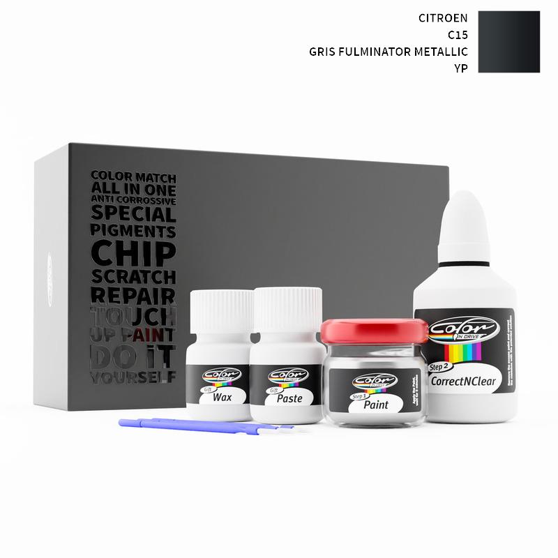 Citroen C15 Gris Fulminator Metallic YP Touch Up Paint