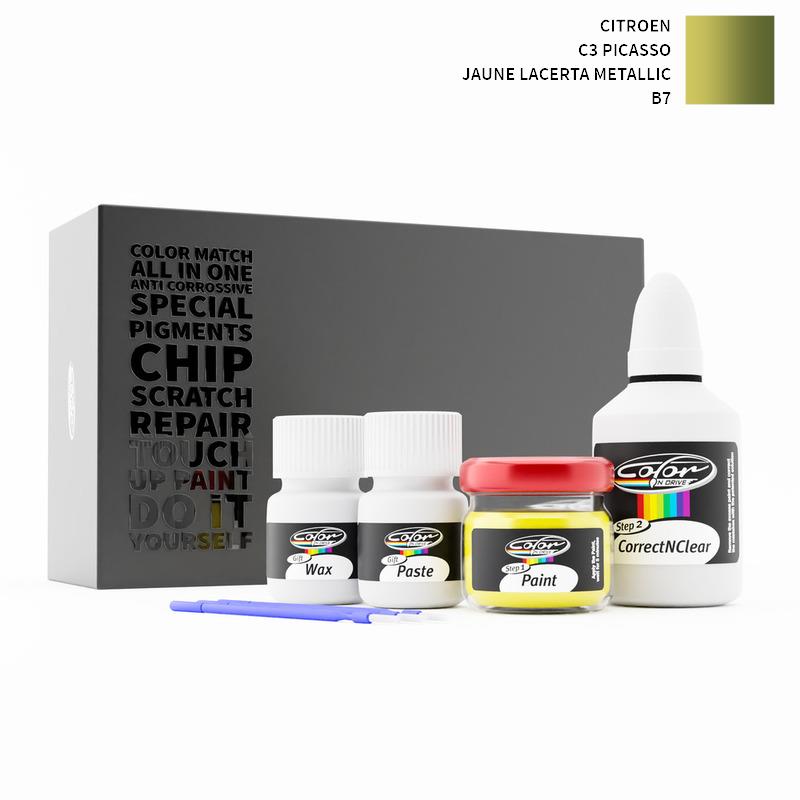 Citroen C3 Picasso Jaune Lacerta Metallic B7 Touch Up Paint