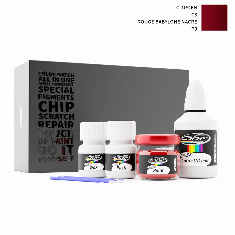 Citroen C3 Rouge Babylone Nacre P9 Touch Up Paint