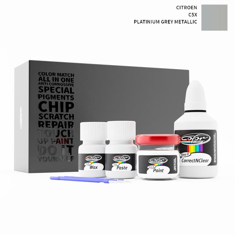 Citroen C5X Platinium Grey Metallic  Touch Up Paint