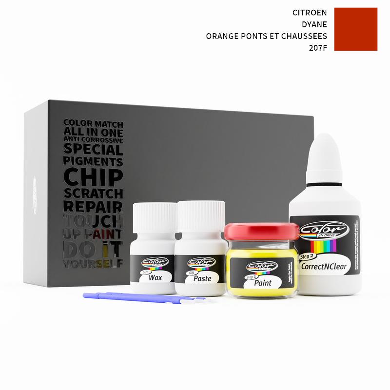 Citroen Dyane Orange Ponts Et Chaussees 207F Touch Up Paint