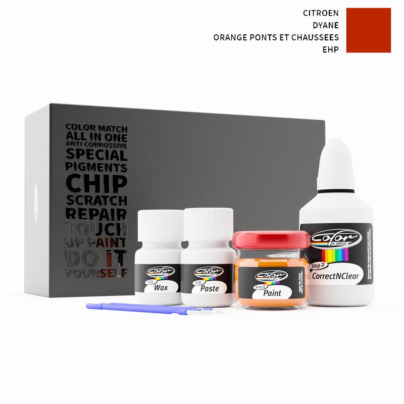 Citroen Dyane Orange Ponts Et Chaussees EHP Touch Up Paint