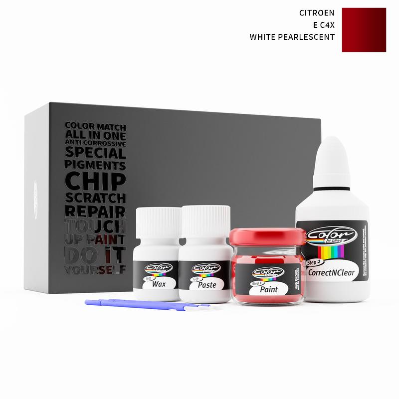 Citroen E C4x White Pearlescent  Touch Up Paint