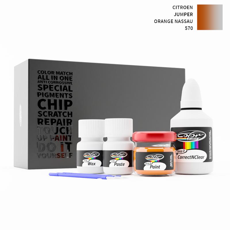 Citroen Jumper Orange Nassau 570 Touch Up Paint