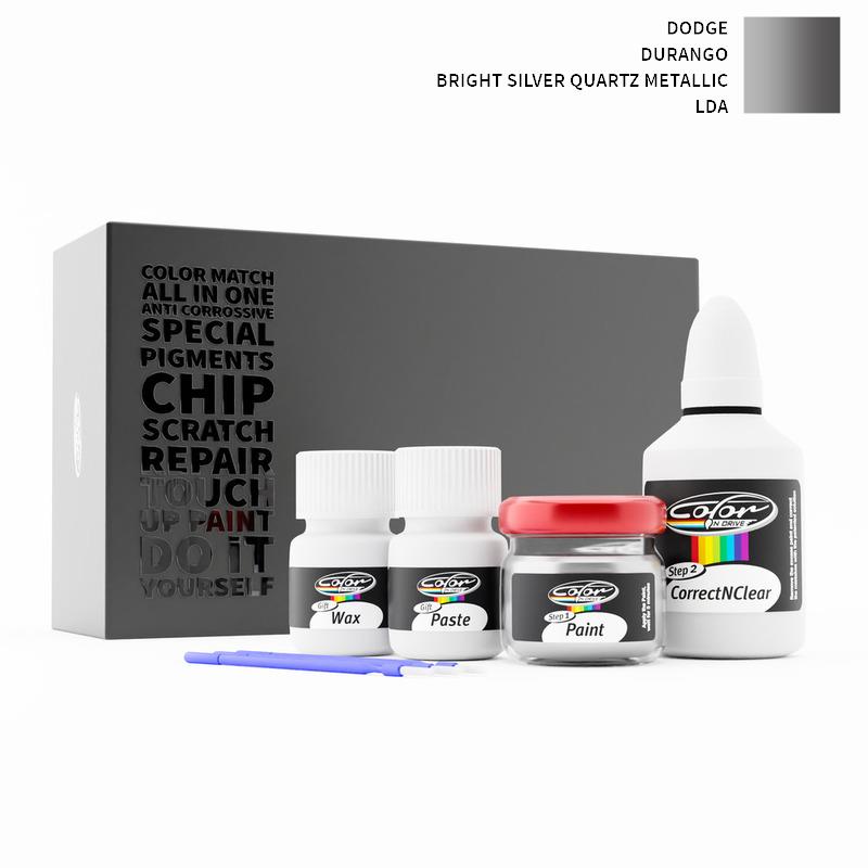 Dodge Durango Bright Silver Quartz Metallic LDA Touch Up Paint