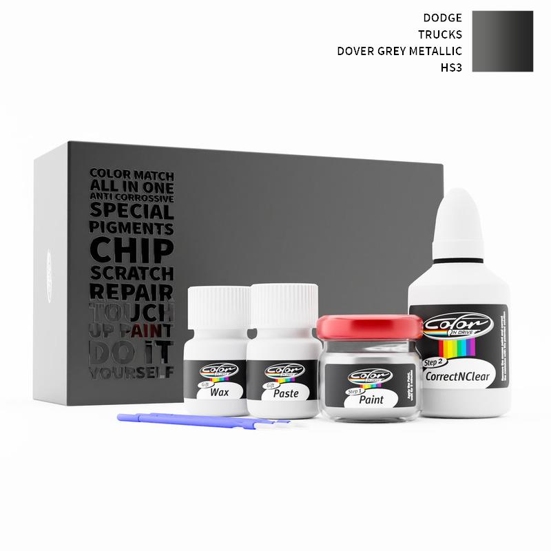 Dodge Trucks Dover Grey Metallic HS3 Touch Up Paint