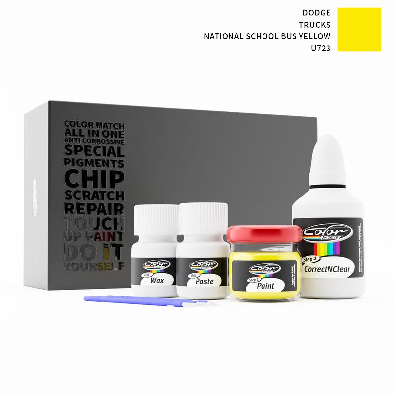 Dodge Trucks National School Bus Yellow U723 Touch Up Paint