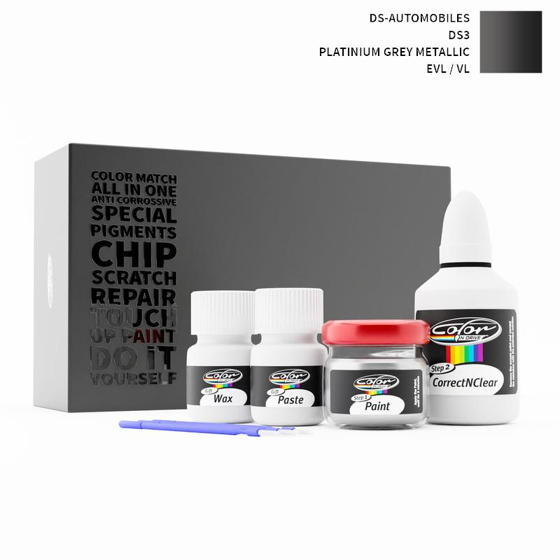 Ds-Automobiles DS3 Platinium Grey Metallic EVL / VL Touch Up Paint