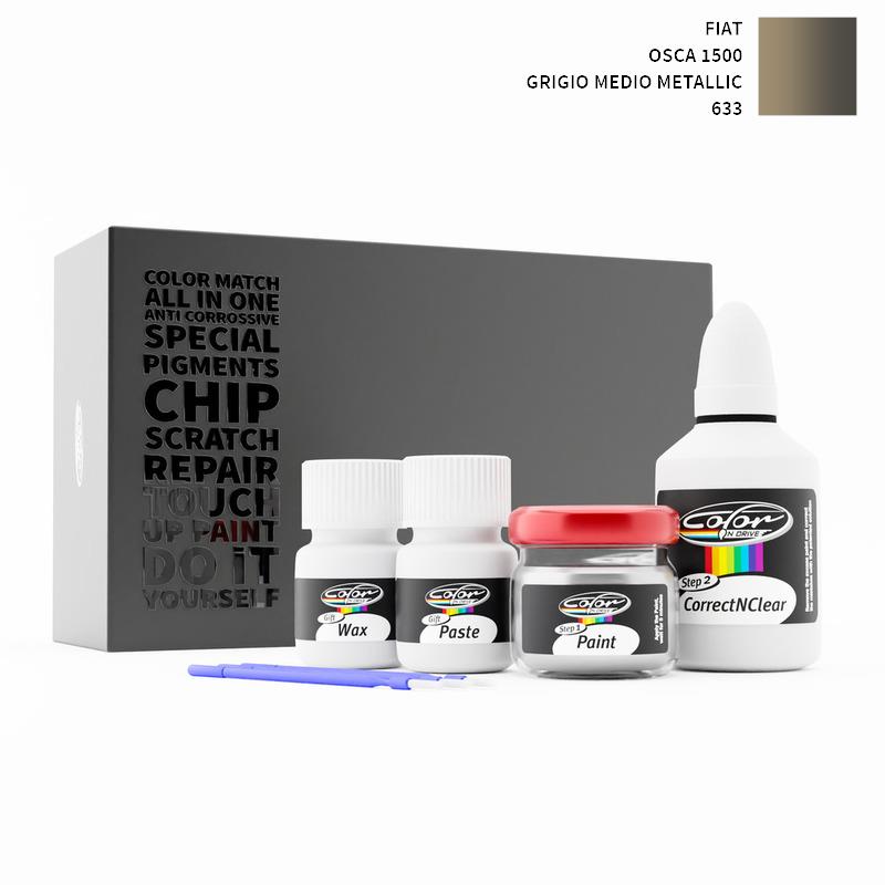 Fiat Osca 1500 Grigio Medio Metallic 633 Touch Up Paint