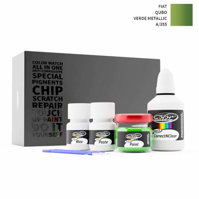 Fiat Qubo Verde Metallic 355/A Touch Up Paint