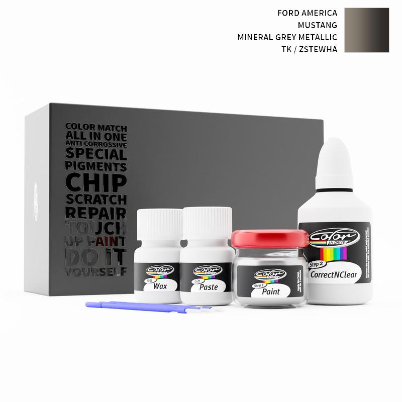 Ford America Mustang Mineral Grey Metallic TK / ZSTEWHA Touch Up Paint