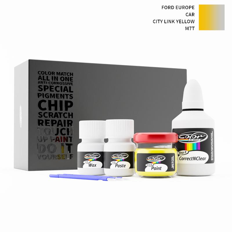 Ford Europe CAR City Link Yellow M7T Touch Up Paint