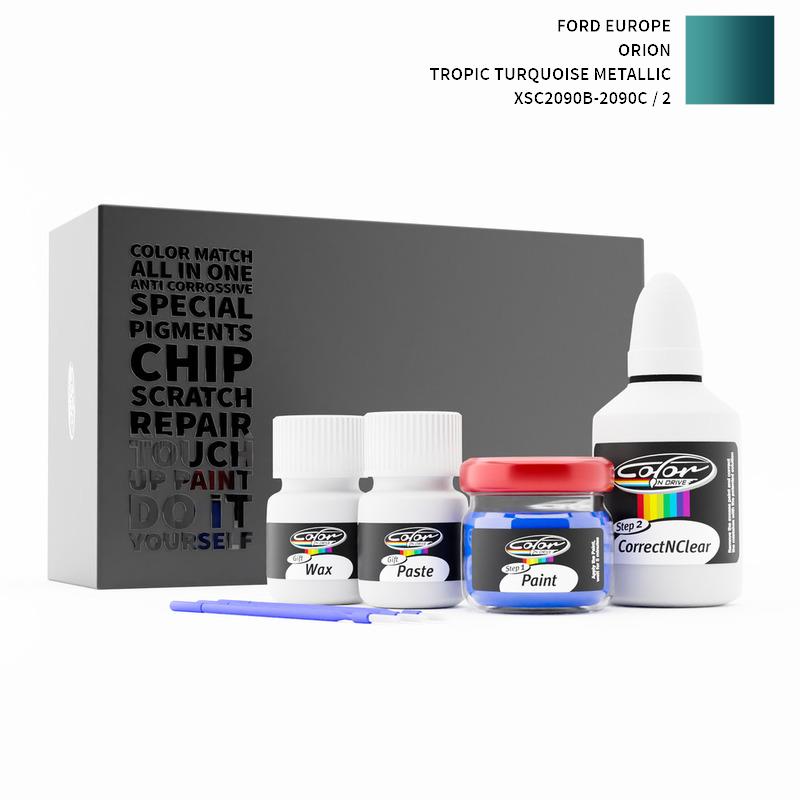 Ford Europe Orion Tropic Turquoise Metallic 2 / XSC2090B-2090C Touch Up Paint