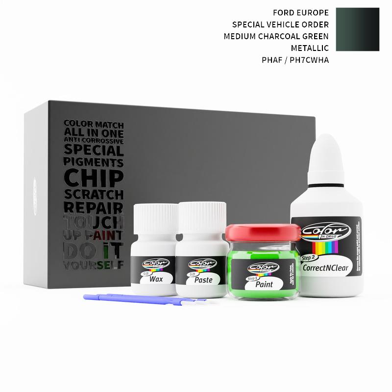 Ford Europe Special Vehicle Order Medium Charcoal Green Metallic PHAF / PH7CWHA Touch Up Paint