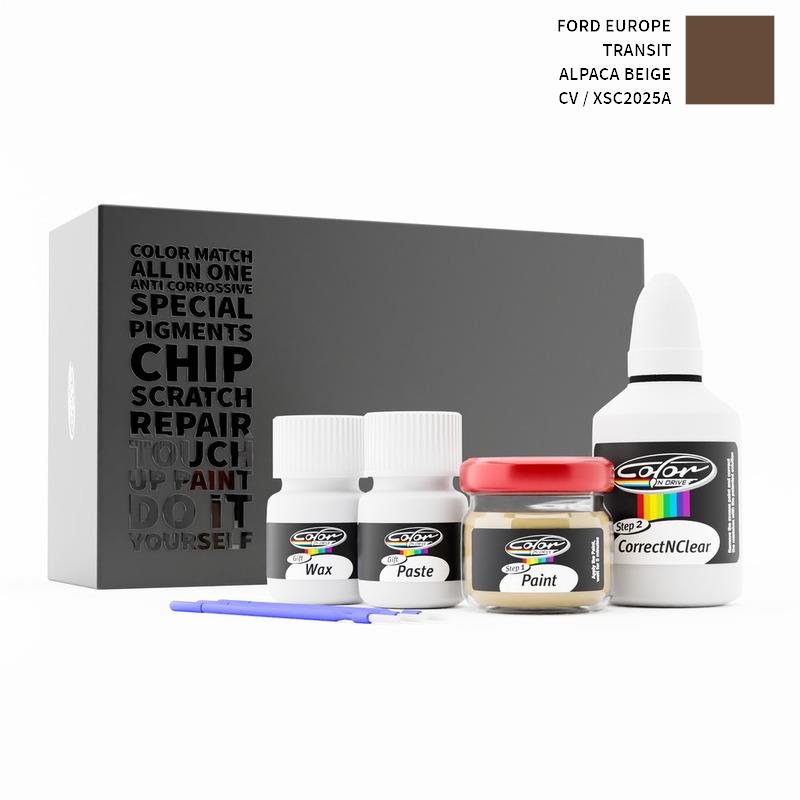 Ford Europe Transit Alpaca Beige CV / XSC2025A Touch Up Paint