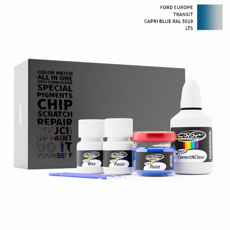 Ford Europe Transit Capri Blue Ral 5019 LTS Touch Up Paint