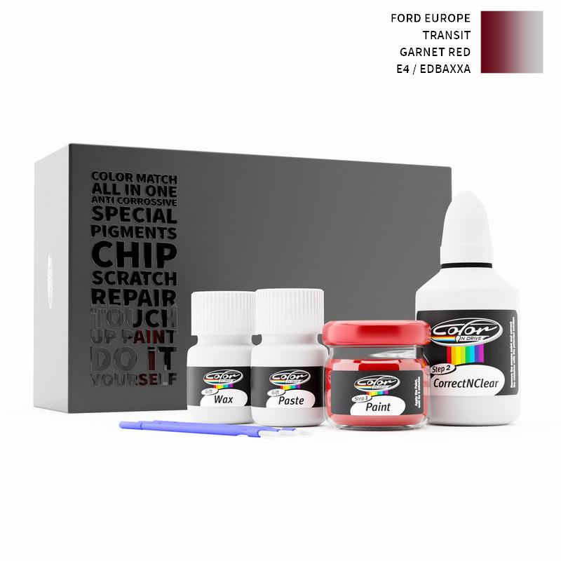 Ford Europe Transit Garnet Red E4 / EDBAXXA Touch Up Paint