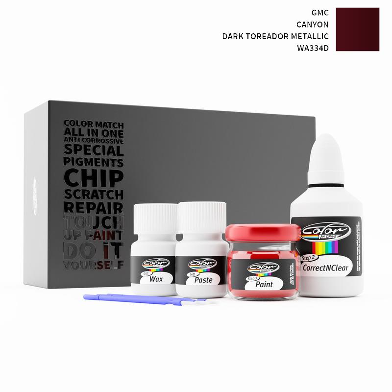 GMC Canyon Dark Toreador Metallic WA334D Touch Up Paint