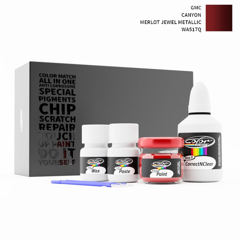 GMC Canyon Merlot Jewel Metallic WA517Q Touch Up Paint