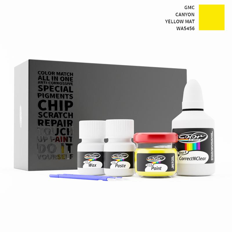 GMC Canyon Yellow Mat WA5456 Touch Up Paint