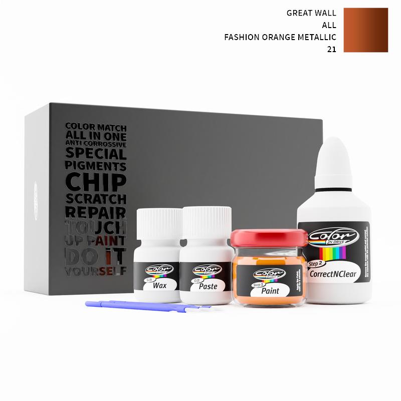 Great Wall ALL Fashion Orange Metallic 21 Touch Up Paint