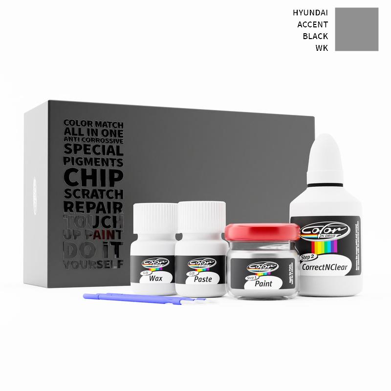 Hyundai Accent Black WK Touch Up Paint