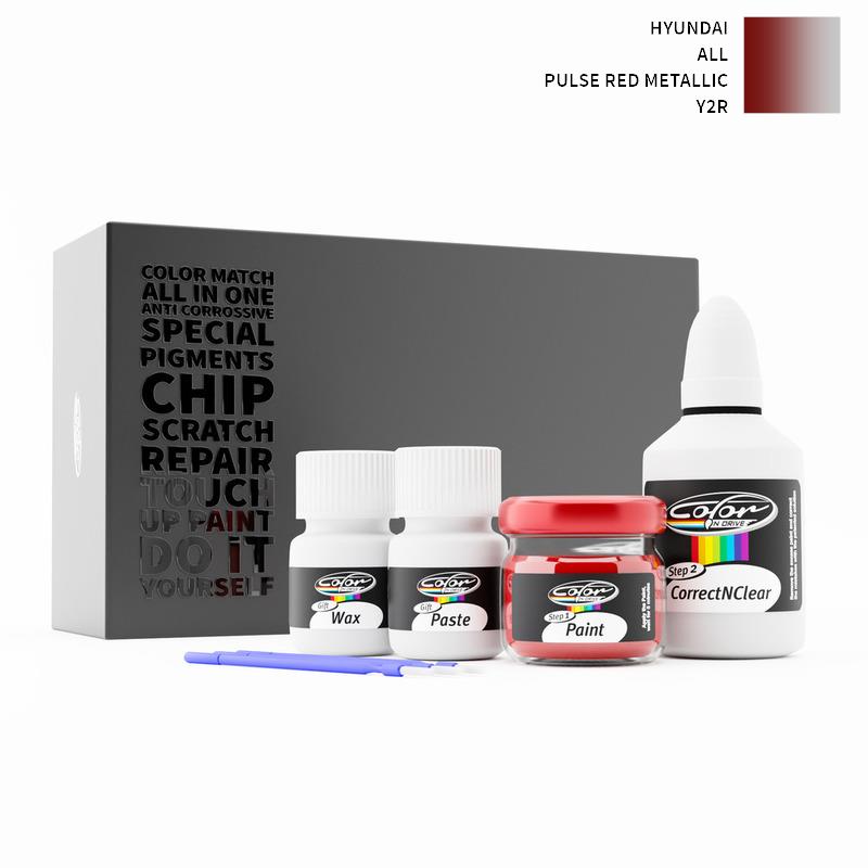 Hyundai ALL Pulse Red Metallic Y2R Touch Up Paint