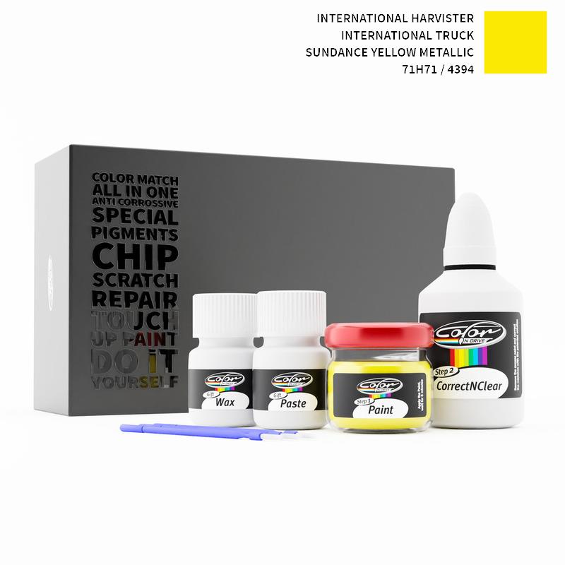 International Harvister International Truck Sundance Yellow Metallic 4394 / 71H71 Touch Up Paint