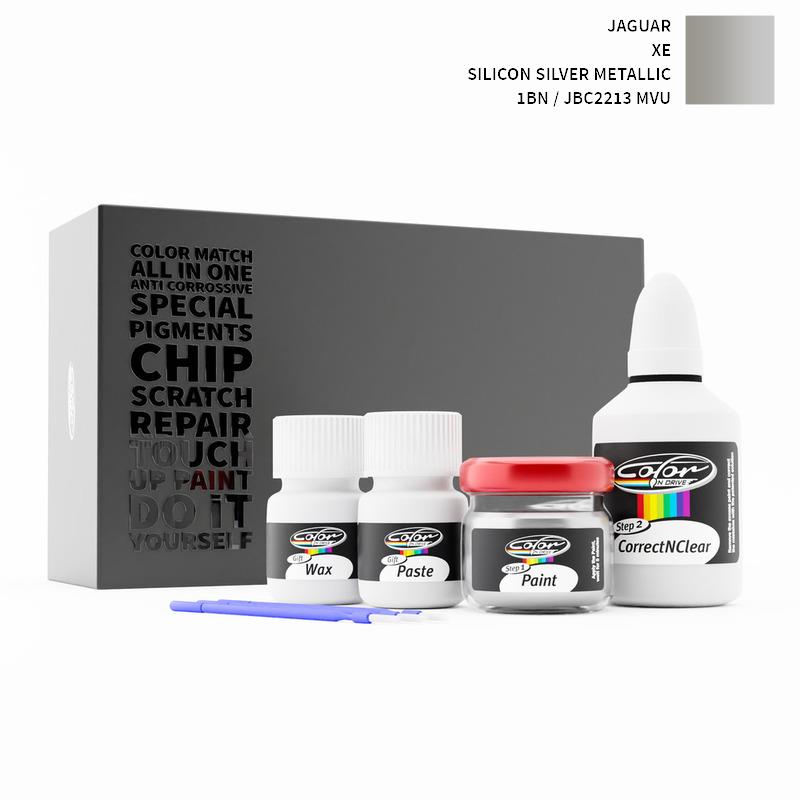 Jaguar XE Silicon Silver Metallic 1BN / JBC2213 MVU Touch Up Paint