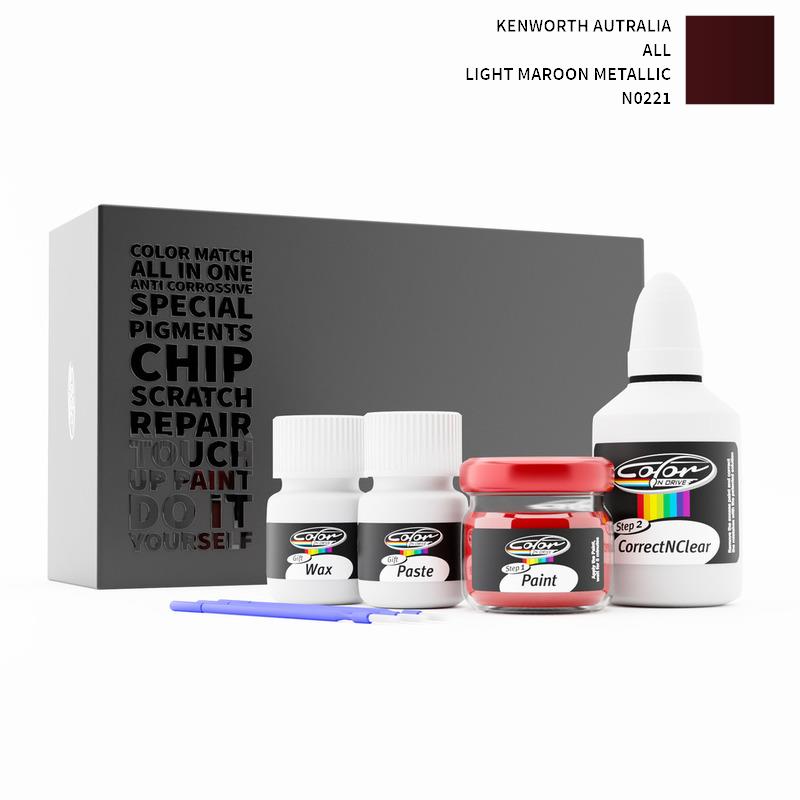 Kenworth Autralia ALL Light Maroon Metallic N0221 Touch Up Paint