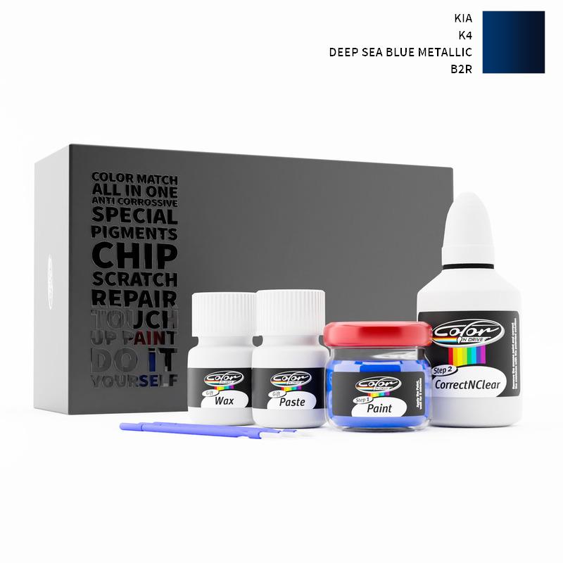 KIA K4 Deep Sea Blue Metallic B2R Touch Up Paint