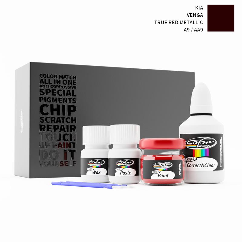 KIA Venga True Red Metallic A9 / AA9 Touch Up Paint