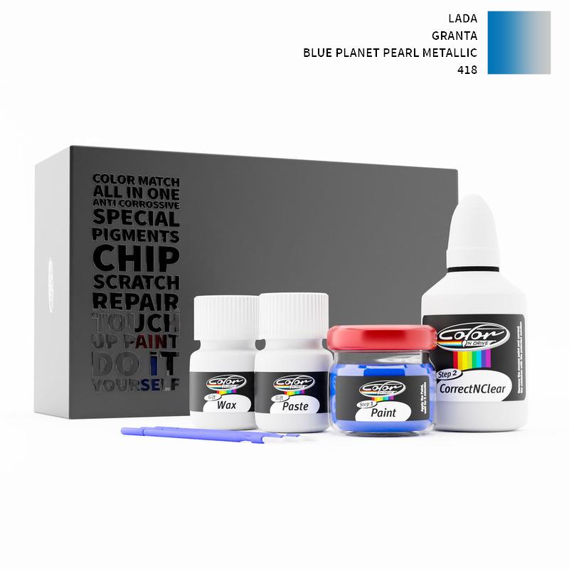 Lada Granta Blue Planet Pearl Metallic 418 Touch Up Paint