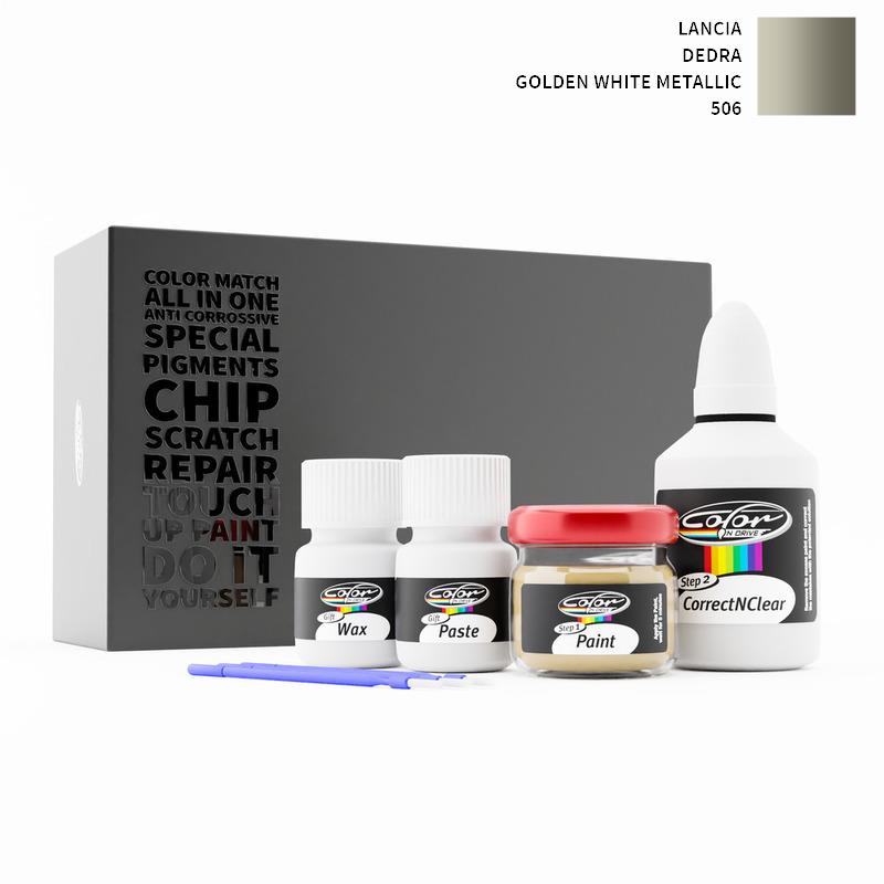 Lancia Dedra Golden White Metallic 506 Touch Up Paint