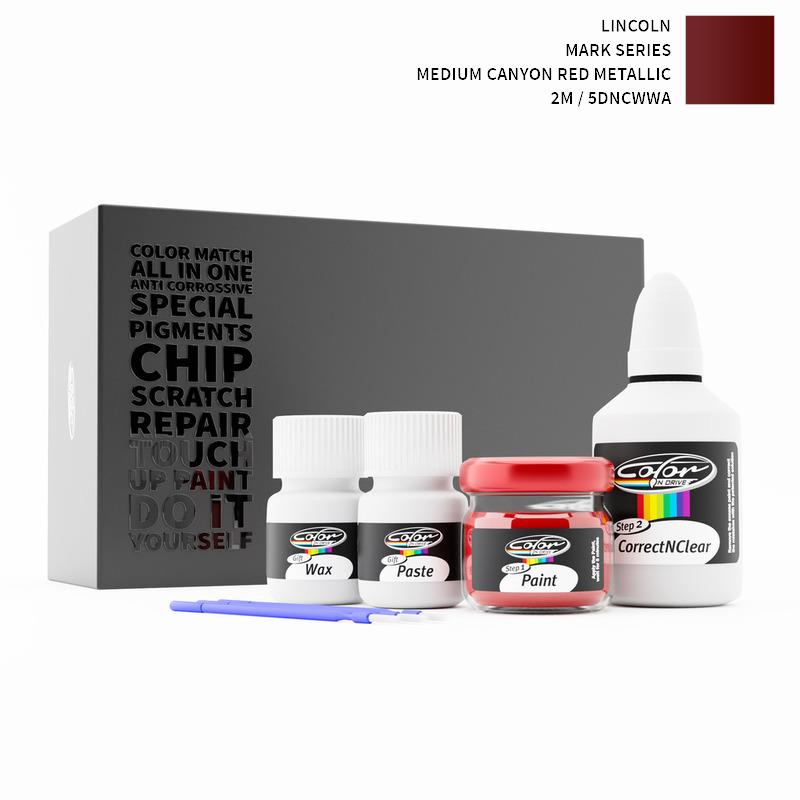 Lincoln Mark Series Medium Canyon Red Metallic 2M / 5DNCWWA Touch Up Paint