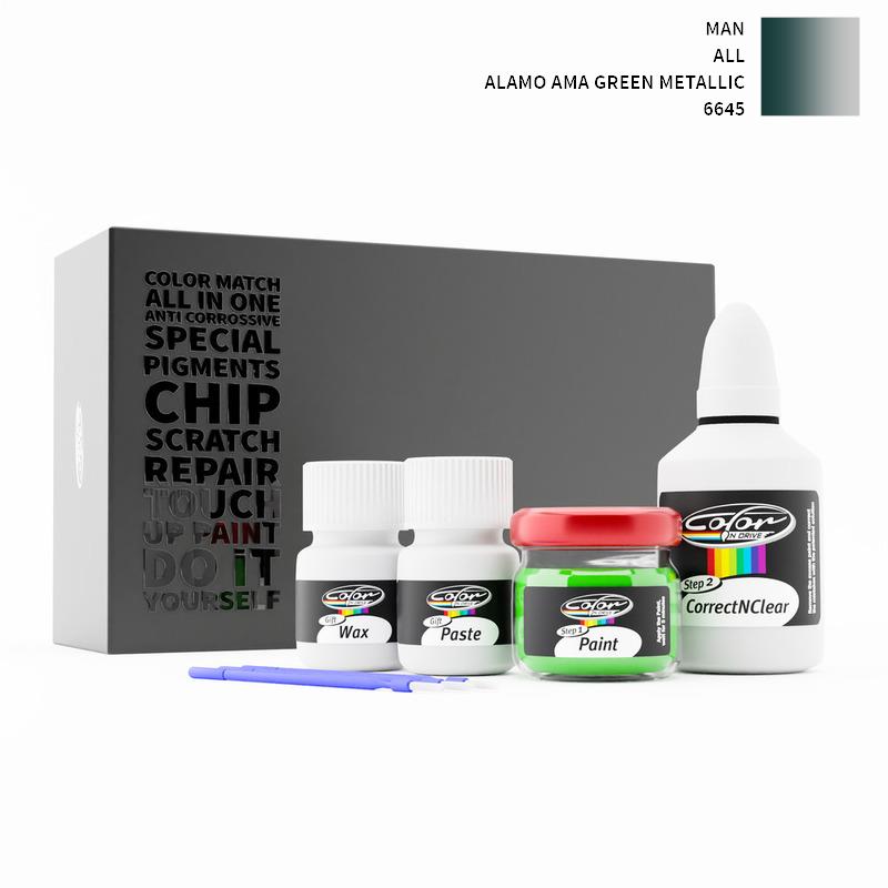 MAN ALL Alamo Ama Green Metallic 6645 Touch Up Paint