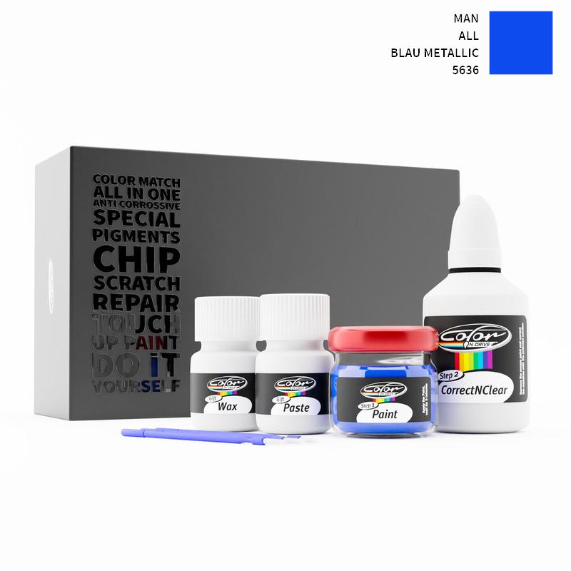 MAN ALL Blau Metallic 5636 Touch Up Paint