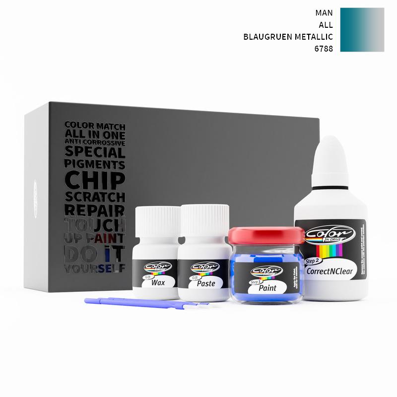 MAN ALL Blaugruen Metallic 6788 Touch Up Paint