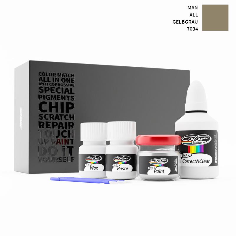 MAN ALL Gelbgrau 7034 Touch Up Paint