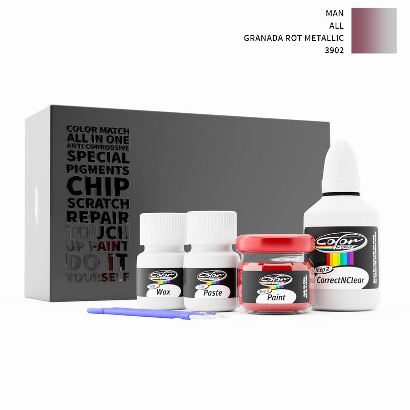 MAN ALL Granada Rot Metallic 3902 Touch Up Paint