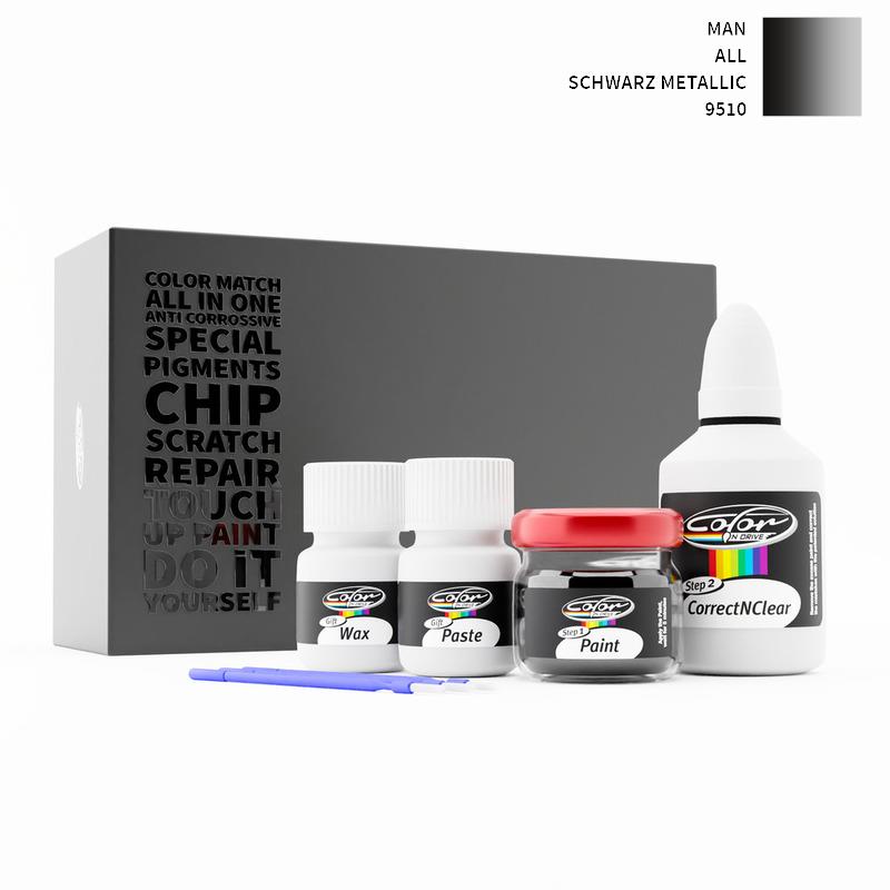 MAN ALL Schwarz Metallic 9510 Touch Up Paint