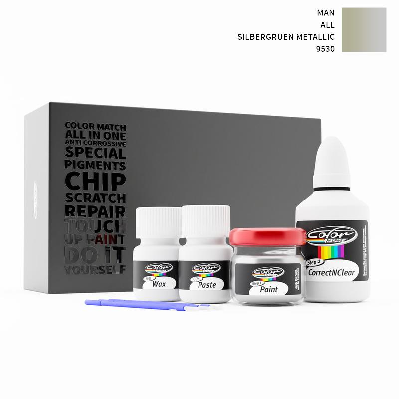 MAN ALL Silbergruen Metallic 9530 Touch Up Paint