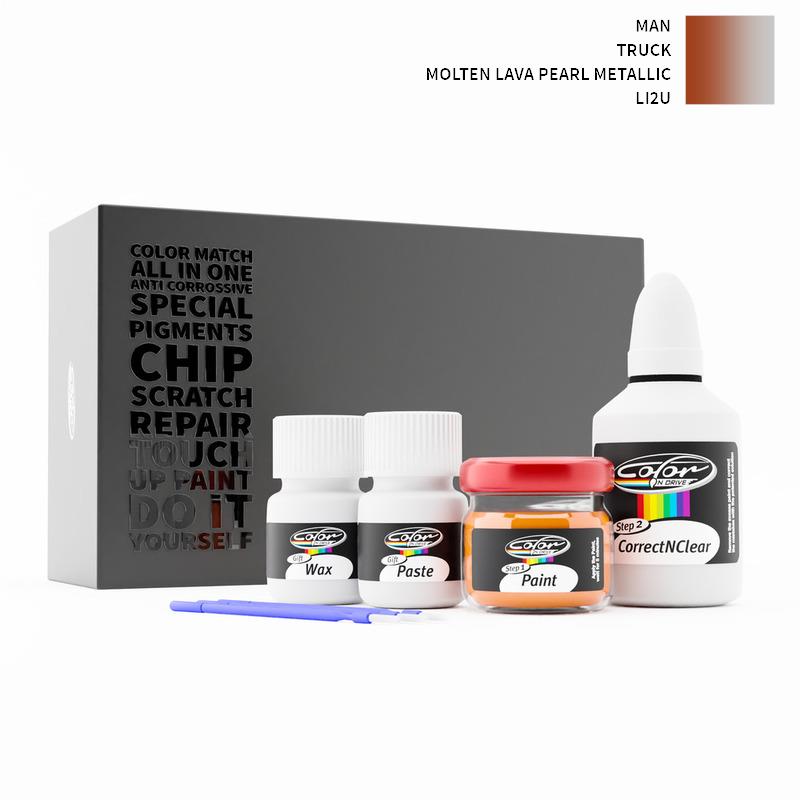 MAN Truck Molten Lava Pearl Metallic LI2U Touch Up Paint