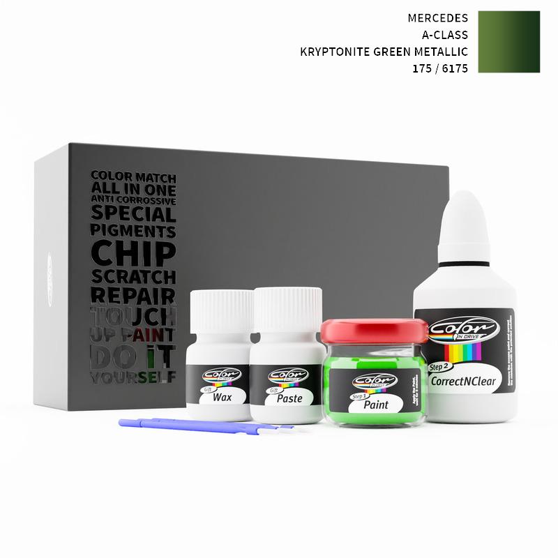 Mercedes A-Class Kryptonite Green Metallic 6175 / 175 Touch Up Paint