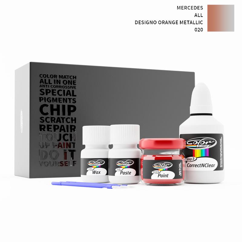 Mercedes ALL Designo Orange Metallic 020 Touch Up Paint