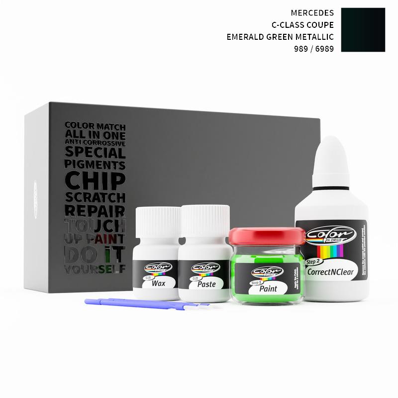 Mercedes C-Class Coupe Emerald Green Metallic 6989 / 989 Touch Up Paint