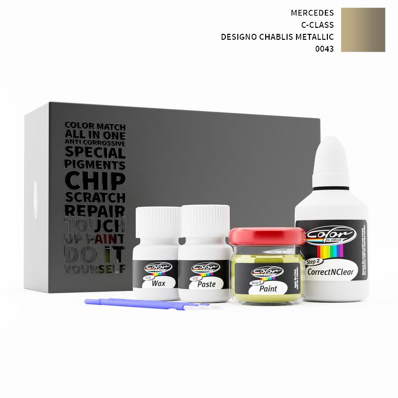 Mercedes C-Class Designo Chablis Metallic 0043 Touch Up Paint