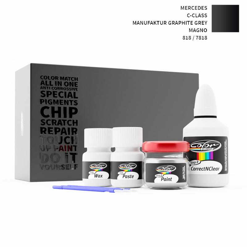 Mercedes C-Class Manufaktur Graphite Grey Magno 7818 / 818 Touch Up Paint