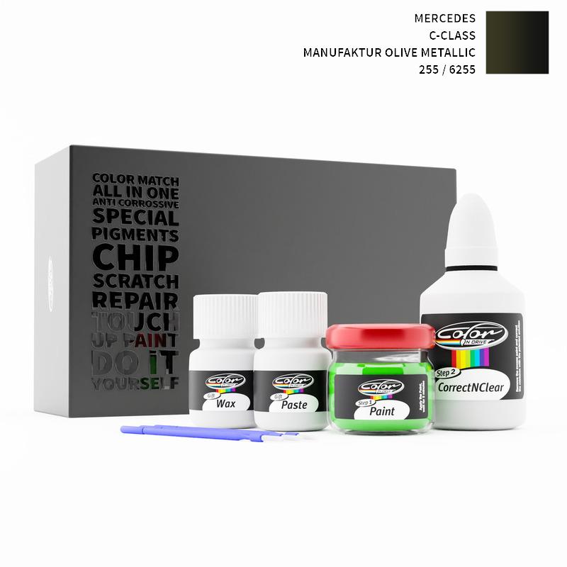 Mercedes C-Class Manufaktur Olive Metallic 6255 / 255 Touch Up Paint